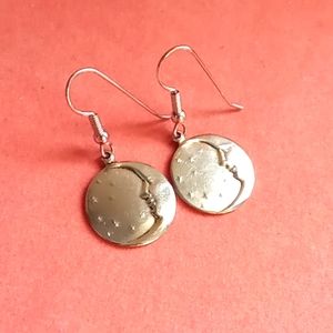 Vintage Moon Earrings